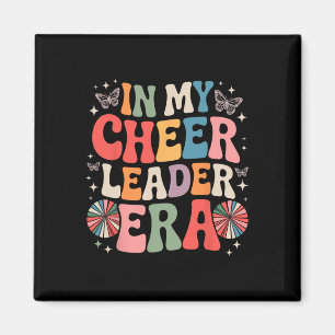 In My Cheer Leader Era Girls Cheerleading Team Che Magnet