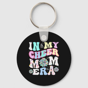 In My Cheer Mom Era Funny Cheerleading Mother's Da Key Ring