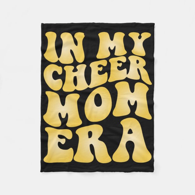 In My Cheer Mum Era _3  Fleece Blanket (Front)