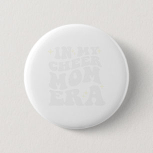 In My Cheer Mum Era Cheerleading Football Mum Game 6 Cm Round Badge