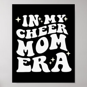 In My Cheer Mum Era Cheerleading Football Mum Game Poster