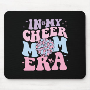 In My Cheer Mum Era Groovy Cheerleading Football M Mouse Mat