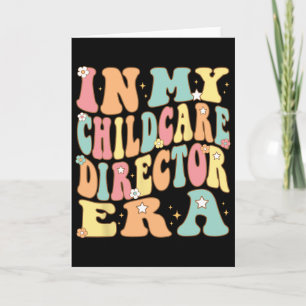 In My Childcare Director Era Groovy Administrator Card