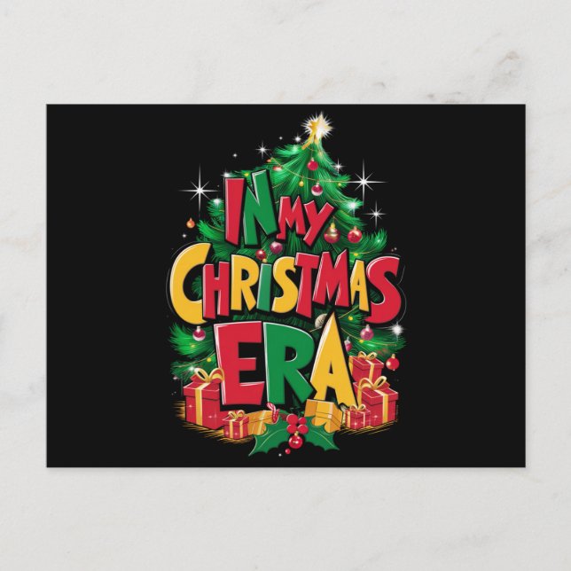 In My Christmas Era Cute Groovy Holiday Xmas (Front)