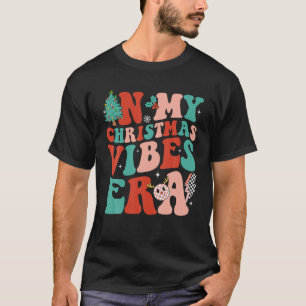 In My Christmas Vibes Era Xmas Groovy Santa Squad T-Shirt