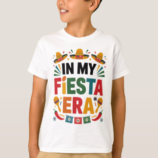 In My Cinco Era Colourful Taco Party Mood T-Shirt