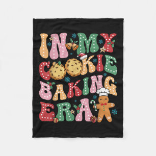 In My Cookie Baking Era Christmas Cookie Baker  Fleece Blanket