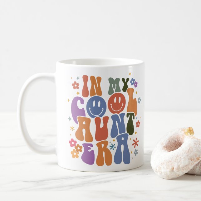 In My Cool Aunt Era Coffee Mug (With Donut)
