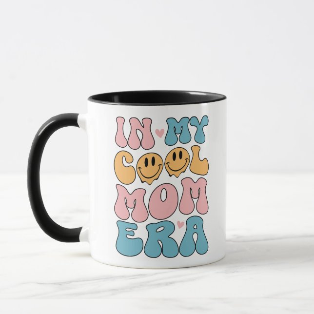 In My Cool Mom Era, Mom Birthday  Mug (Left)