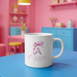 In My Coquette Era – Paris Bow Two-Tone Coffee Mug