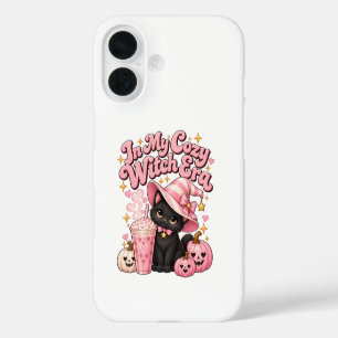 In My Cosy Witch Era Pink Halloween iPhone 16 Case