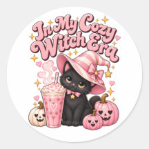 In My Cosy Witch Era Pink Halloween
