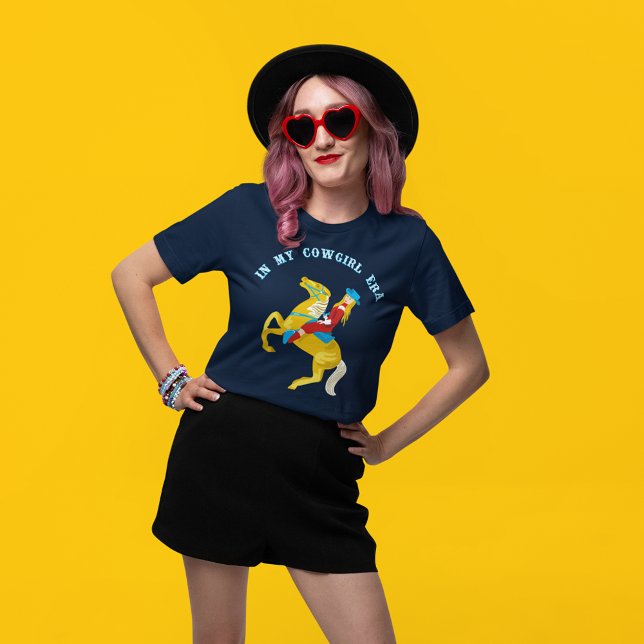 In My Cowgirl Era Retro Graphic T-Shirt (Creator Uploaded)