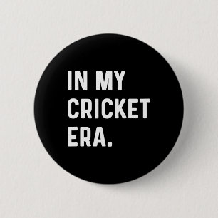 In My Cricket Era - Pitch Wicket Sport 6 Cm Round Badge