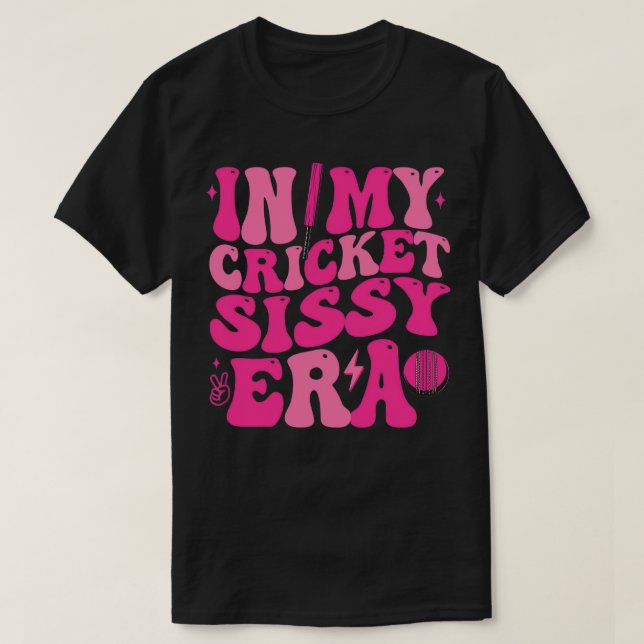 In My Cricket Sissy Era Matching Family  T-Shirt (Design Front)