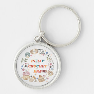 In My Crochet Era ,Crafter Mum Gift, Crochet Key Ring