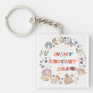 In My Crochet Era shirt ,Crafter Mum Gift, Crochet Key Ring