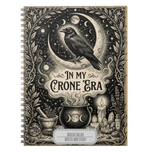In My Crone Era. Personalised Notebook