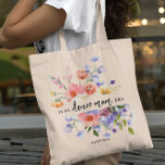 In My Dance Mum Era | Floral Monogram  Tote Bag<br><div class="desc">Add your choice of personalisation. Featuring "Dance Mum" script lettering framed by colourful florals. Can be changed for any sport (hockey mum, baseball mum etc.). Every woman needs a good carry all to tote around all of her essentials. Whether it's a Mother's Day gift, a birthday gift or even just...</div>