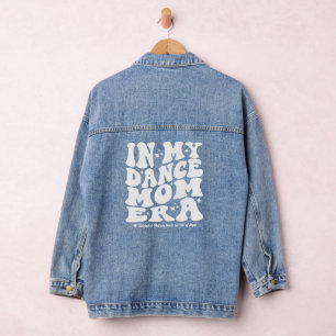 In My Dance Mum Era Personalised Kids Names  Denim Jacket