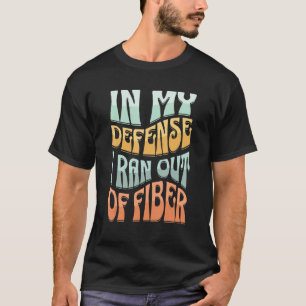 In my defence I ran out of Fibre Handspinning T-Shirt