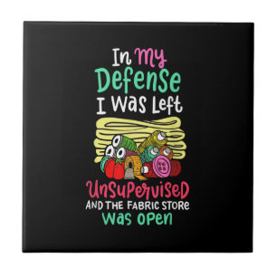 In My Defence I Was Left Unsupervised Tile
