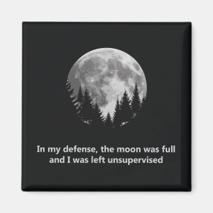 In my defence, the moon was full magnet