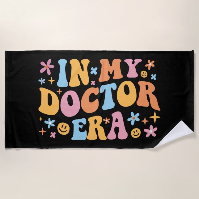 In My Doctor Era I Beach Towel (Front)