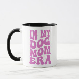 In My Dog Mum Era Retro Custom Name Mug