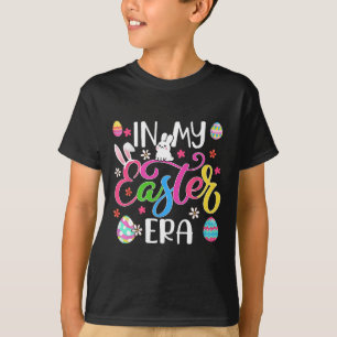In My Easter Era Colourful Easter Bunny Hunting Eg T-Shirt
