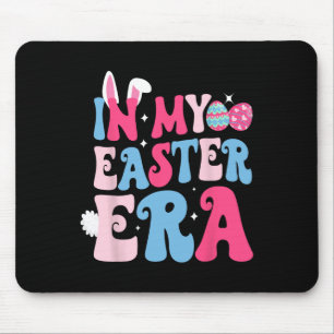 In My Easter Era Retro Groovy Happy Easter Day Bun Mouse Mat