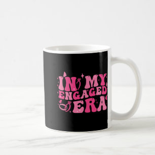 In My Engaged Era Groovy Bride Bachelorette Party  Coffee Mug