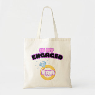 In my engaged era tote bag
