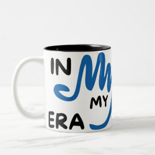 In My Era Trendy Graphic Two-Tone Coffee Mug