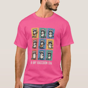 In My Feral Era Awesome Racoon Cringe Meme Funny T-Shirt