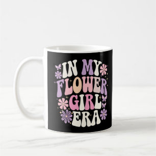 In My Flower Girl Era Retro Groovy Flower Coffee Mug