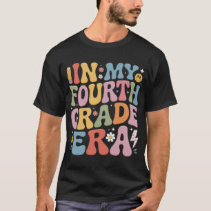 In My Fourth Grade Era 4Th Grade Teacher Back T-Shirt