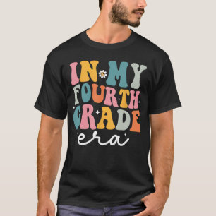 In My Fourth Grade Era Kids Back To School 4th Gra T-Shirt
