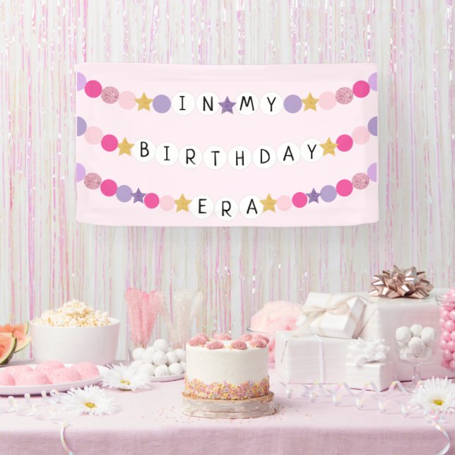 In My Friendship Bracelet Era Birthday Party Banner (Party)
