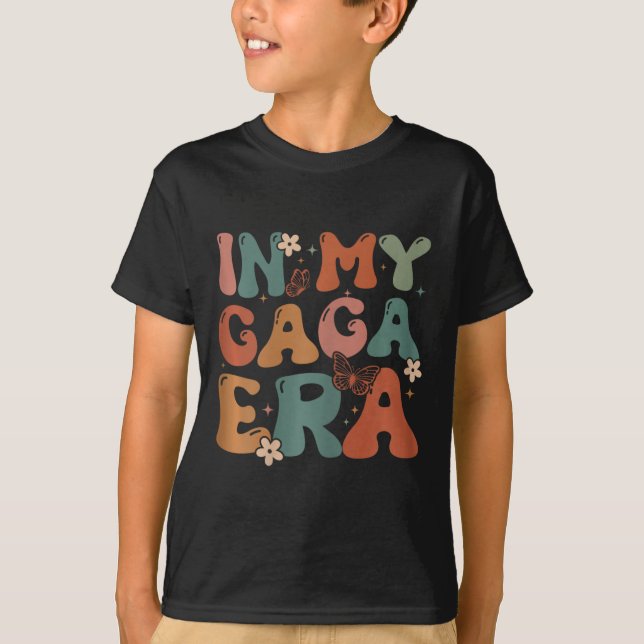 In My Gaga Era Birthday Gaga Matching Family Mothe T-Shirt (Front)