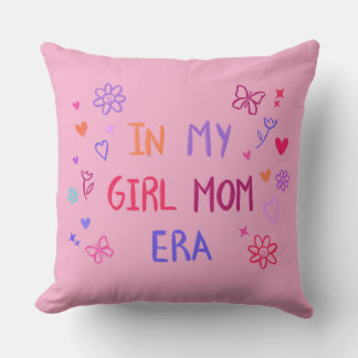  in my girl mom era CRAYON  Cushion