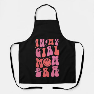 In My Girl Mum Era Retro Groovy Mother's Day  Apron