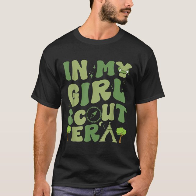 In My Girl Patricks Day Scout Era, Scout Camping F T-Shirt (Front)