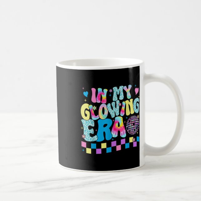 In My Glowing Era Tie Dye Bright Hello Summer Vaca Coffee Mug (Right)