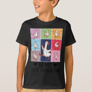 In My Goose Silly Era Retro Meme Honk Animal Women T-Shirt