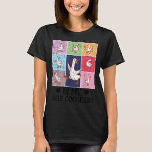 In My Goose Silly Era Retro Meme Honk Animal Women T-Shirt