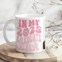 "In My Graduate Era" Pink Retro Custom Photo