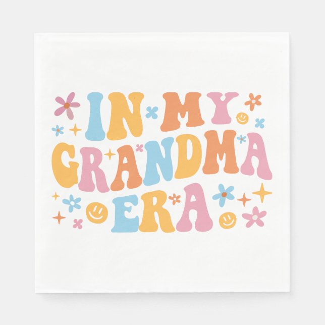 In My Grandma Era I Napkin (Front)