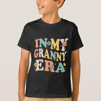 In My Granny Era Funny Sarcastic Groovy Retro Moth T-Shirt