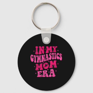 In My Gymnastics Mum Era Funny Gymnastics Mum Moth Key Ring